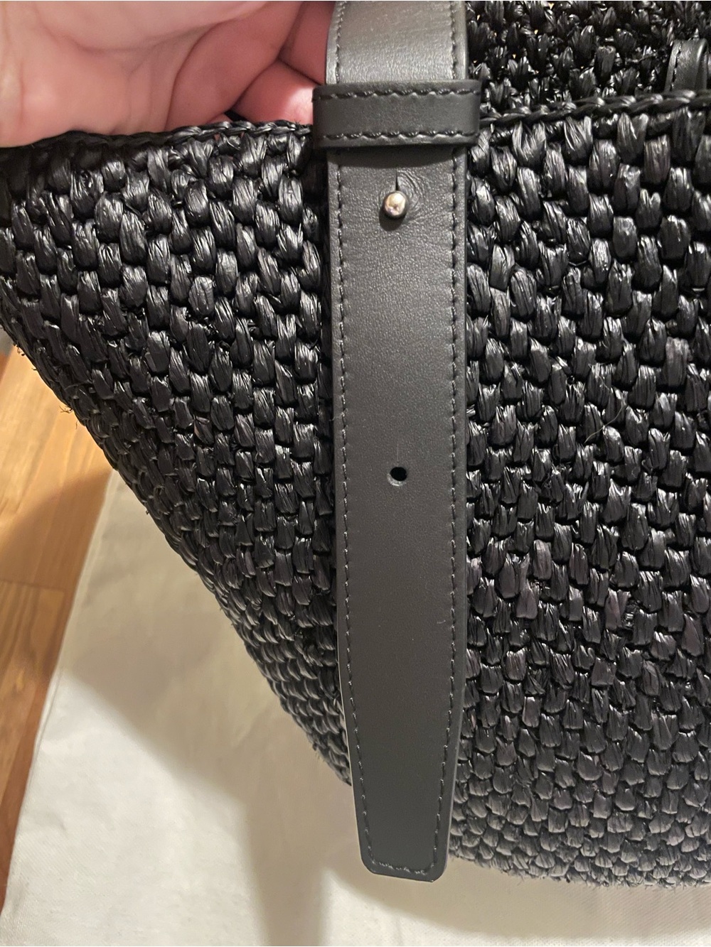 Lié Studio Bianca Raffia Bag - Picture 6 of 10